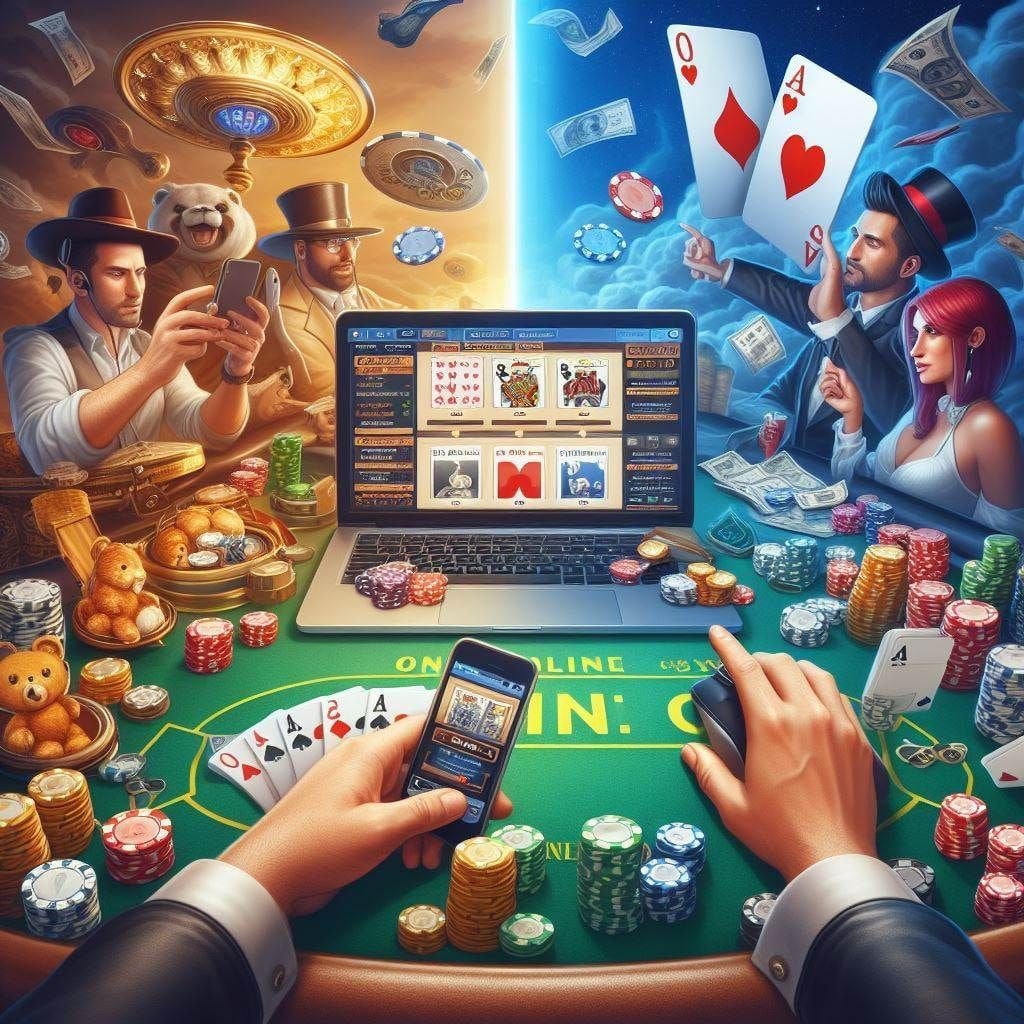 A mobile lobby grid showing casino-style categories for 2003 be
